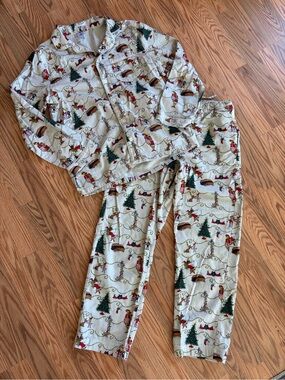 Hanna Andersson the grinch flannel pajama set size small